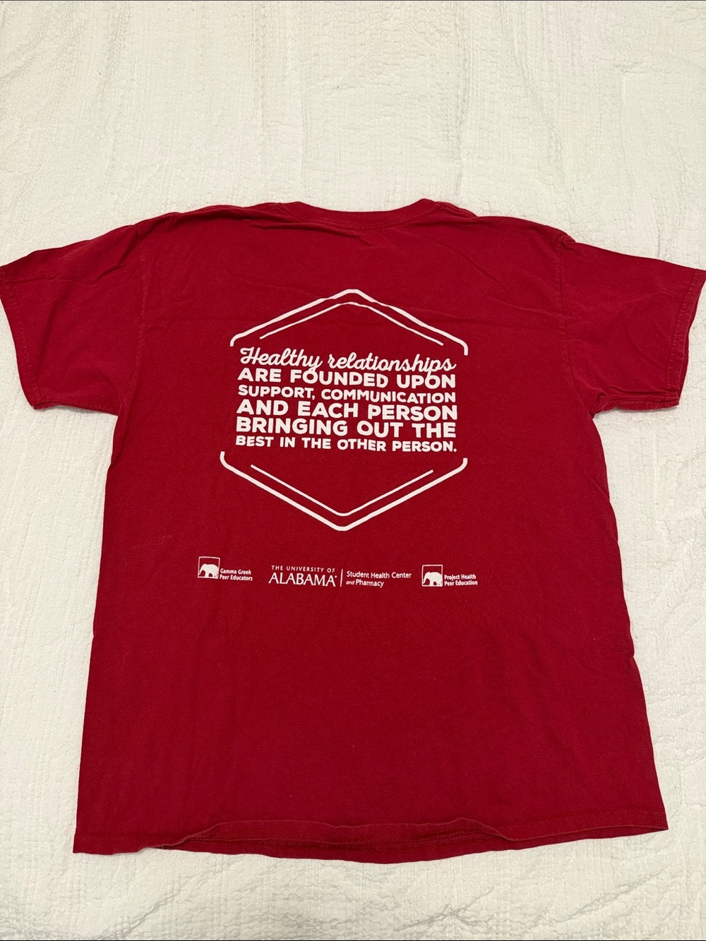 Alabama vintage Football Red Graphic Tee - bundle and save!